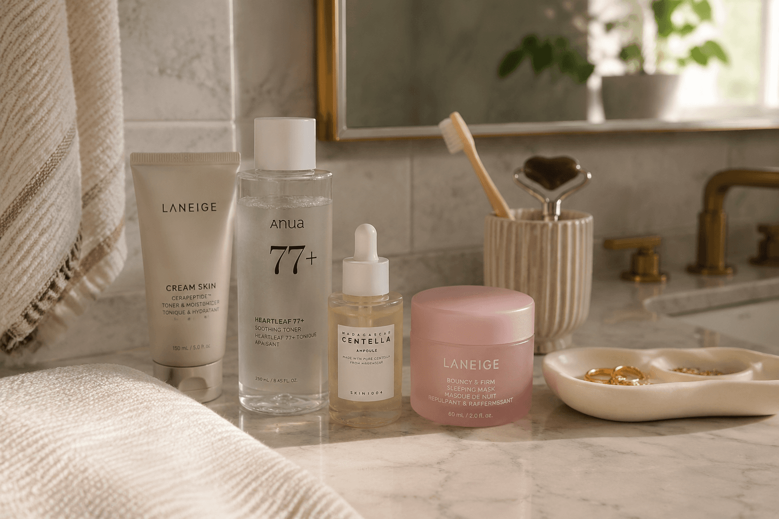 Beauty UGC Routine Ad main reference image