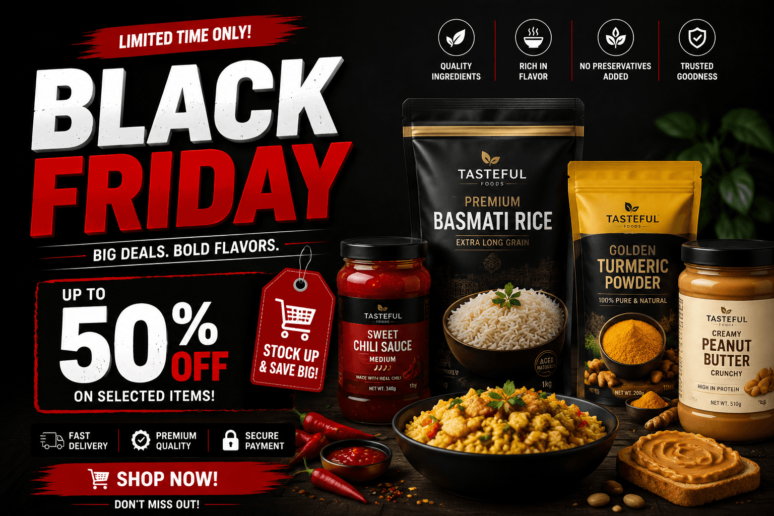 Black Friday Food Sale main reference image