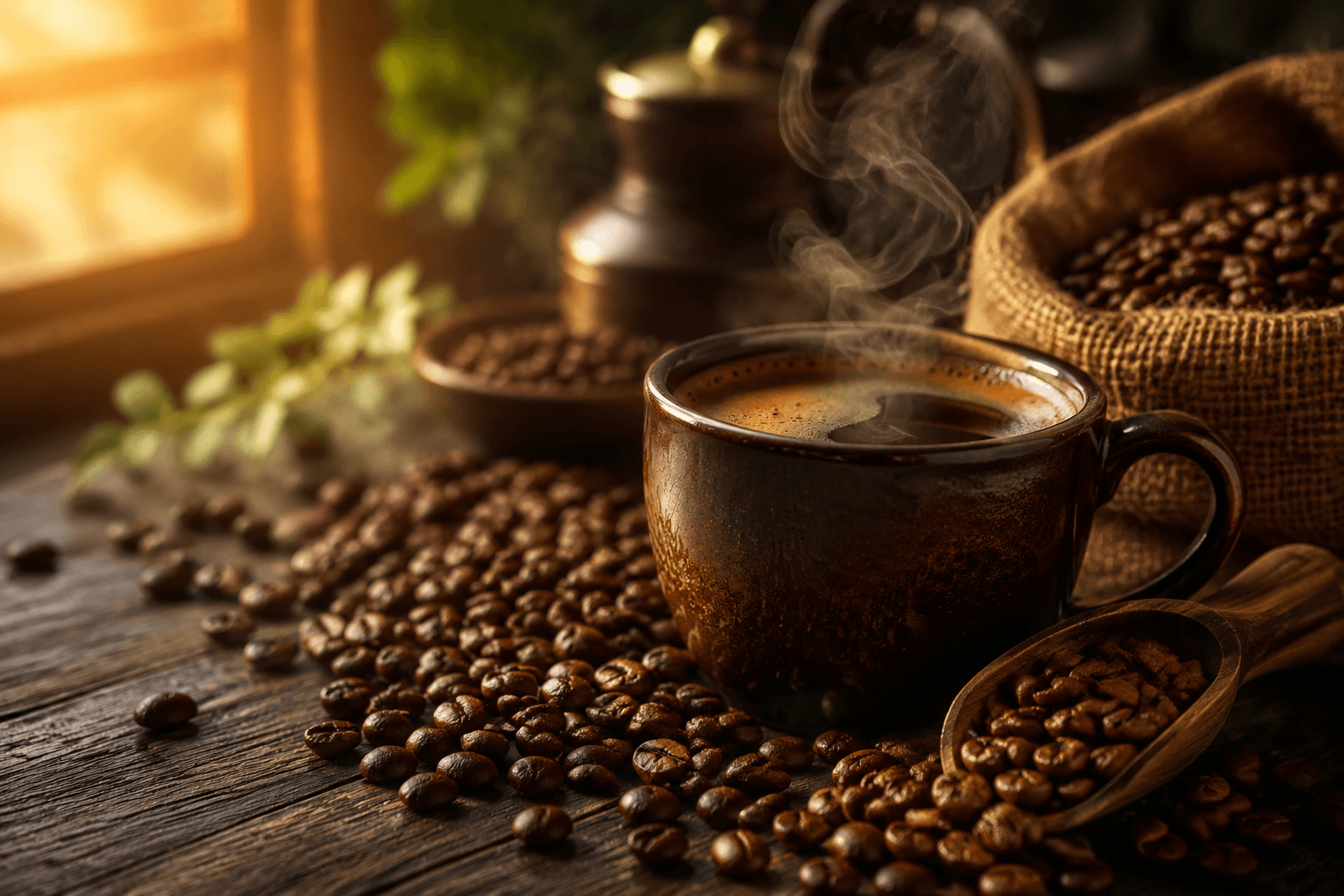 Coffee Brand Ad main reference image