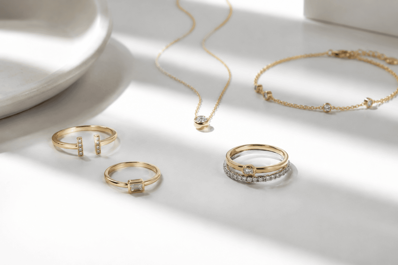 Minimalist Jewelry Campaign main reference image