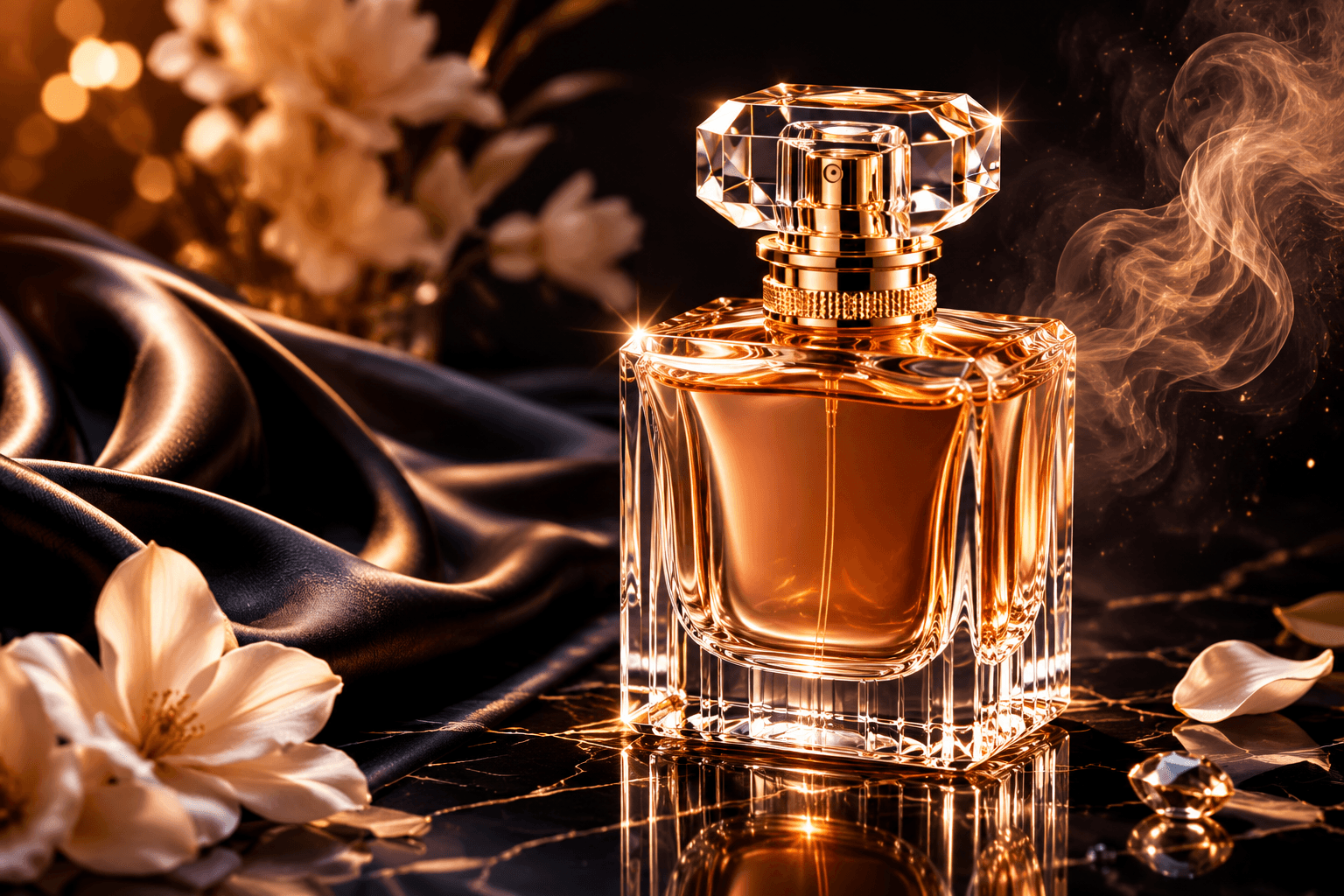 Luxury Perfume Ad main reference image